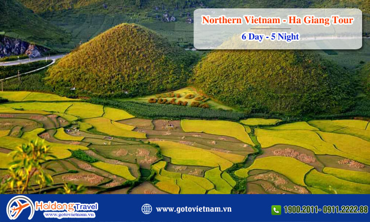Northern Vietnam and Ha Giang Tour  6 days 5 nights