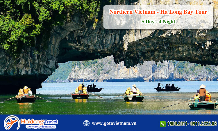 Northern Vietnam and Ha Long tour Bay 5-day 4-night